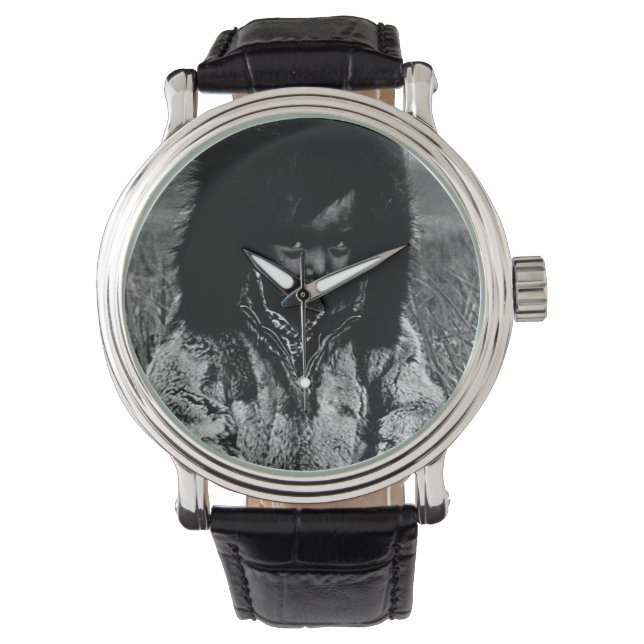  Amerikaanse Alaska eskimo Horloge (Voorkant)