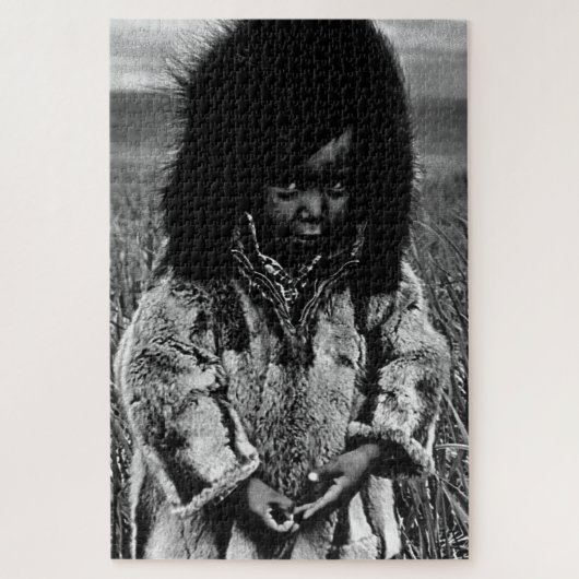 Amerikaanse Alaska eskimo Legpuzzel (Verticaal)