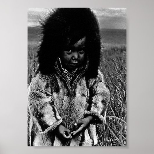  Amerikaanse Alaska eskimo Poster (Voorkant)