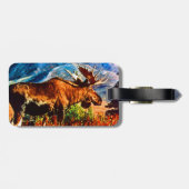 Amerikaanse Alaska-kogels Bagagelabel (Achterkant horizontaal)