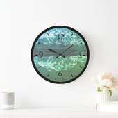  Amerikaanse Alaska magnificous mt mckinley Watch Grote Klok (Huis)