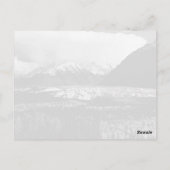Amerikaanse Alaska Matanuska glacier Briefkaart (Achterkant)