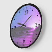 Amerikaanse Alaska Midnight sun mushing Watch Grote Klok (Hoek)