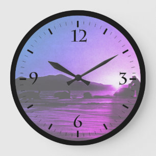 Amerikaanse Alaska Midnight sun mushing Watch Grote Klok