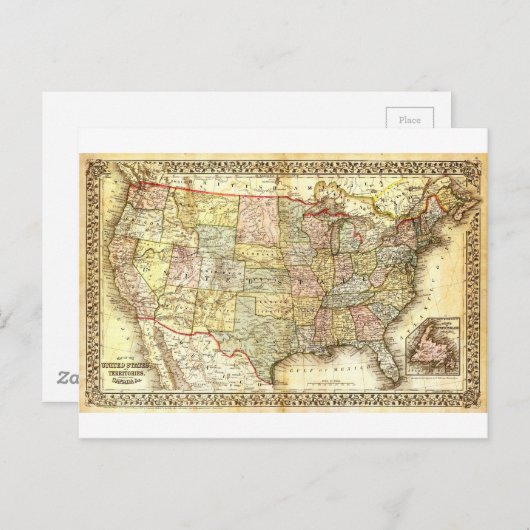  Amerikaanse Algemene Kaart (Voorkant / Achterkant)