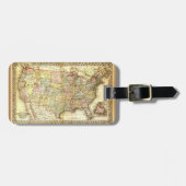 Amerikaanse Algemene Kaart Bagagelabel (Voorkant horizontaal)