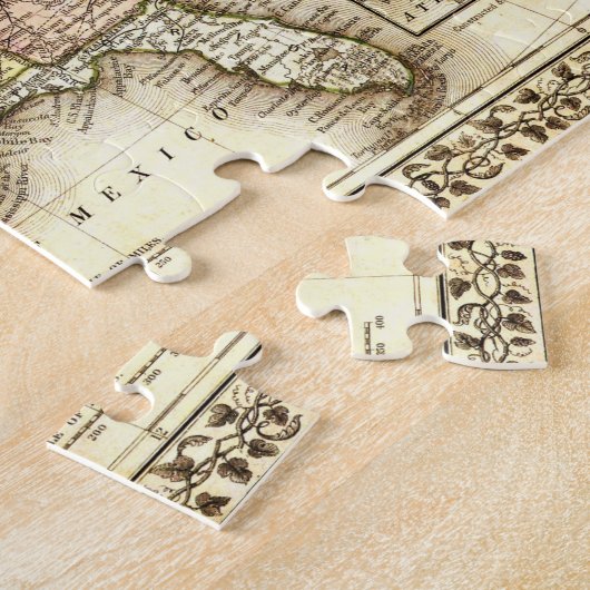  Amerikaanse Algemene Kaart Legpuzzel (Zijkant)