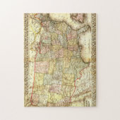  Amerikaanse Algemene Kaart Legpuzzel (Verticaal)