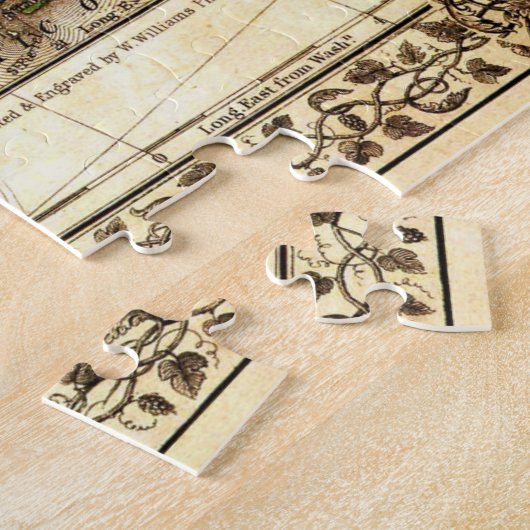  Amerikaanse Algemene Kaart Legpuzzel (Zijkant)