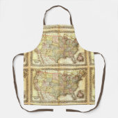  Amerikaanse Algemene Kaart Schort (Voorkant)