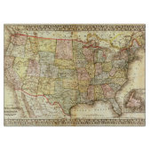  Amerikaanse Algemene Kaart Snijplank (Voorkant)