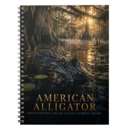 Amerikaanse Alligator Cypress Moeras DIEREN Notitieboek