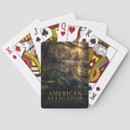 Amerikaanse Alligator Cypress Moeras DIEREN Pokerkaarten