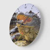 Amerikaanse Alligator Grote Klok (Hoek)