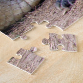 Amerikaanse Alligator Legpuzzel (Zijkant)