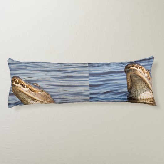 Amerikaanse alligator lichaamskussen (Achterkant)