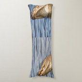 Amerikaanse alligator lichaamskussen (Voorkant Verticaal)