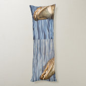 Amerikaanse alligator lichaamskussen (Achterkant (Verticaal))