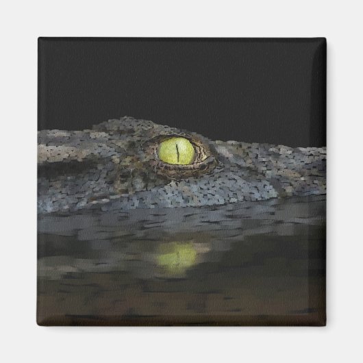 Amerikaanse Alligator Magneet (Voorkant)