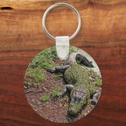 Amerikaanse Alligator Sleutelhanger (Voorkant)