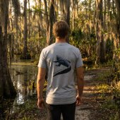 Amerikaanse Alligator “Tot Later” Grappig Tri-Blend Shirt