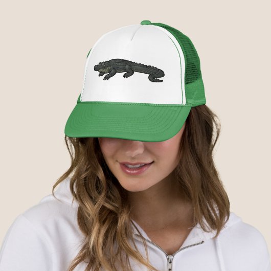 Amerikaanse Alligator Trucker Pet (In situ)