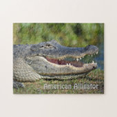 Amerikaanse alligator Wildlife fotografie Legpuzzel (Horizontaal)
