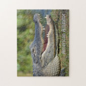 Amerikaanse alligator Wildlife fotografie Legpuzzel (Verticaal)