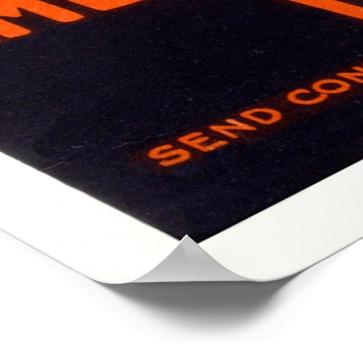 Amerikaanse ambulance in Rusland Poster (Hoek)