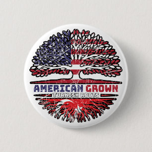 Amerikaanse Amerikaanse Amerikaanse Amerikaanse Am Ronde Button 5,7 Cm