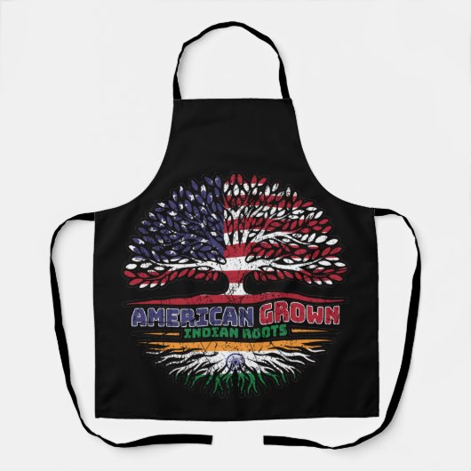 Amerikaanse Amerikaanse Amerikaanse Amerikaanse Am Schort (Voorkant)