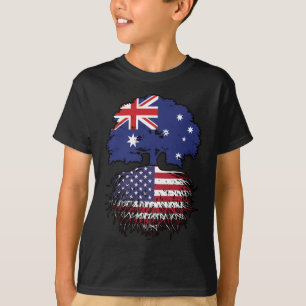 Amerikaanse Amerikaanse Amerikaanse Australische r T-shirt
