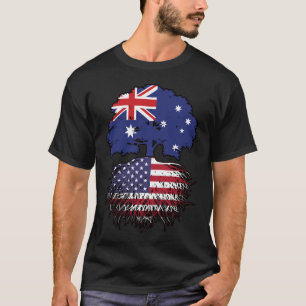 Amerikaanse Amerikaanse Amerikaanse Australische r T-shirt
