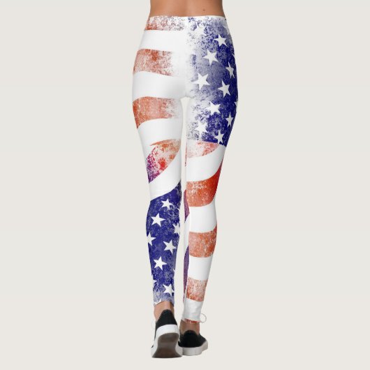 Amerikaanse Amerikaanse leggings (Achterkant)