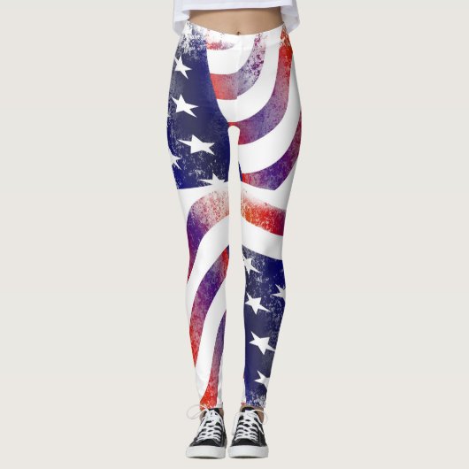 Amerikaanse Amerikaanse leggings (Voorkant)