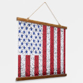 Amerikaanse Amerikaanse staat Amerikaanse vredesvl Hangend Wandkleed (Gebogen)