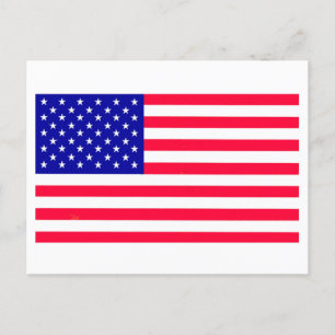 Amerikaanse Amerikaanse vlag Briefkaarten