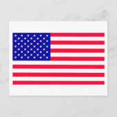Amerikaanse Amerikaanse vlag Briefkaarten (Voorkant)
