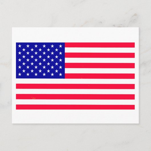 Amerikaanse Amerikaanse vlag Briefkaarten (Voorkant)