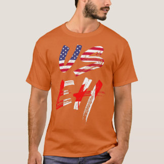 Amerikaanse Amerikaanse vlag Canada Funny American T-shirt