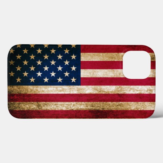  Amerikaanse Amerikaanse vlag Case-Mate iPhone Case (Achterkant (horizontaal))