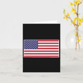 Amerikaanse Amerikaanse vlag Cool Patriottische VS Kaart (Gele Bloem)
