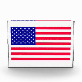 Amerikaanse Amerikaanse vlag Fotoblokken
