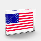 Amerikaanse Amerikaanse vlag Fotoblokken (Links)