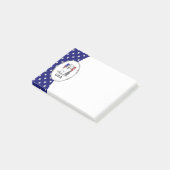 Amerikaanse Amerikaanse vlag Oude Engelse Sheepdog Post-it® Notes (Schuin)