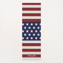 Amerikaanse Amerikaanse vlag Patriottic Custom Nam