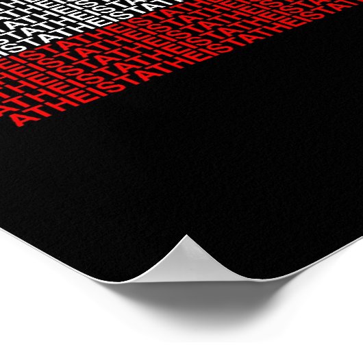 Amerikaanse Amerikaanse vlag Poster (Hoek)