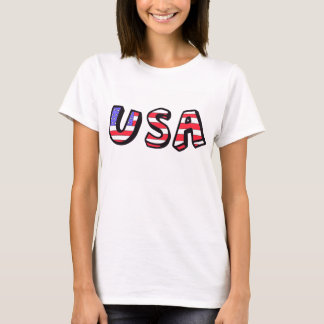 Amerikaanse Amerikaanse vlag Red White Blue Tankto T-shirt