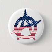 Amerikaanse anarchie Button (Voorkant)