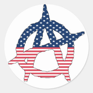 Amerikaanse Anarchie Sticker